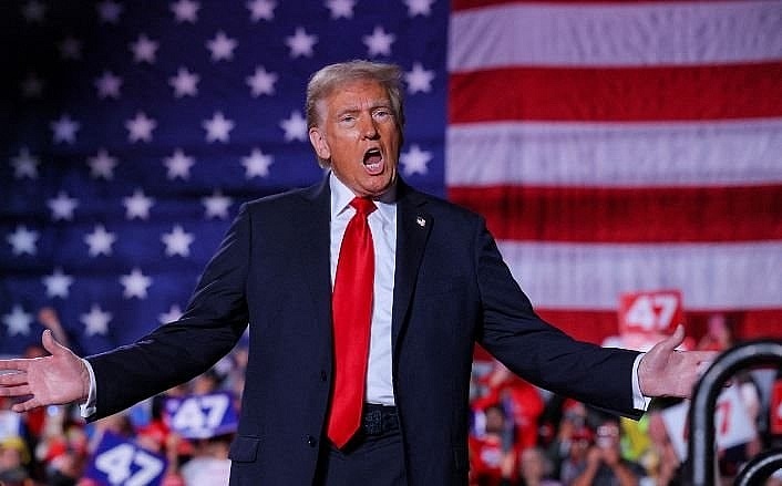 Tổng thống Mỹ Donald Trump - Ảnh: Internet Tổng thống Mỹ Donald Trump - Ảnh: Internet