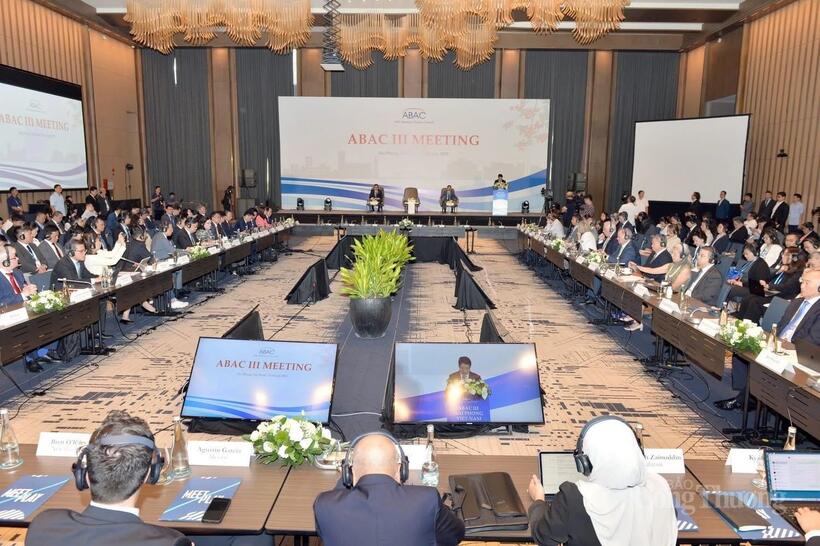 Các đại biểu tham gia Kỳ họp lần thứ 3 năm 2025 của Hội đồng Tư vấn Kinh doanh APEC 2025 (ABAC 3)