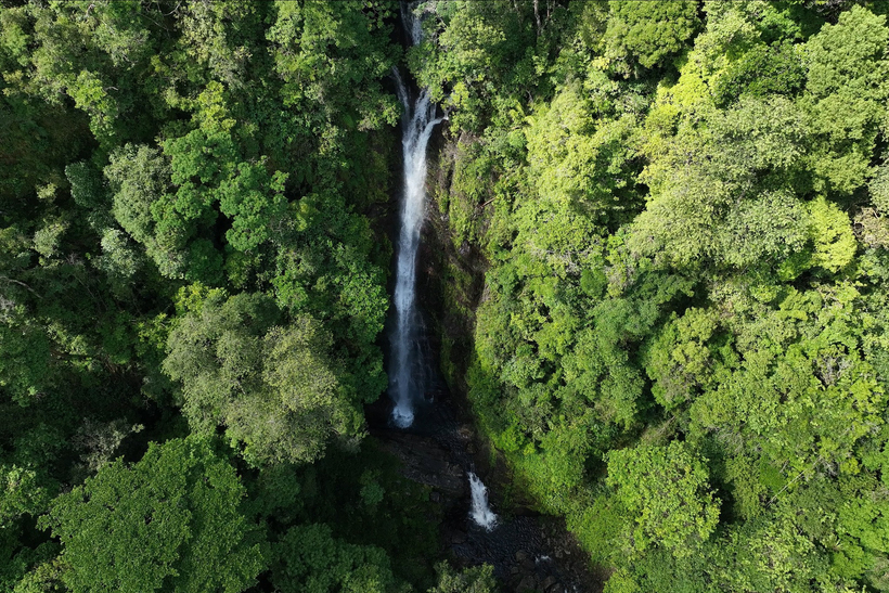 Ông Đặng Đình Toán, Phó Chủ tịch UBND xã Kon Plông cho biết, cả hai thác đều có tiềm năng phát triển thành các điểm du lịch sinh thái trải nghiệm, khám phá văn hóa bản địa. Ảnh: UBND xã Kon Plông