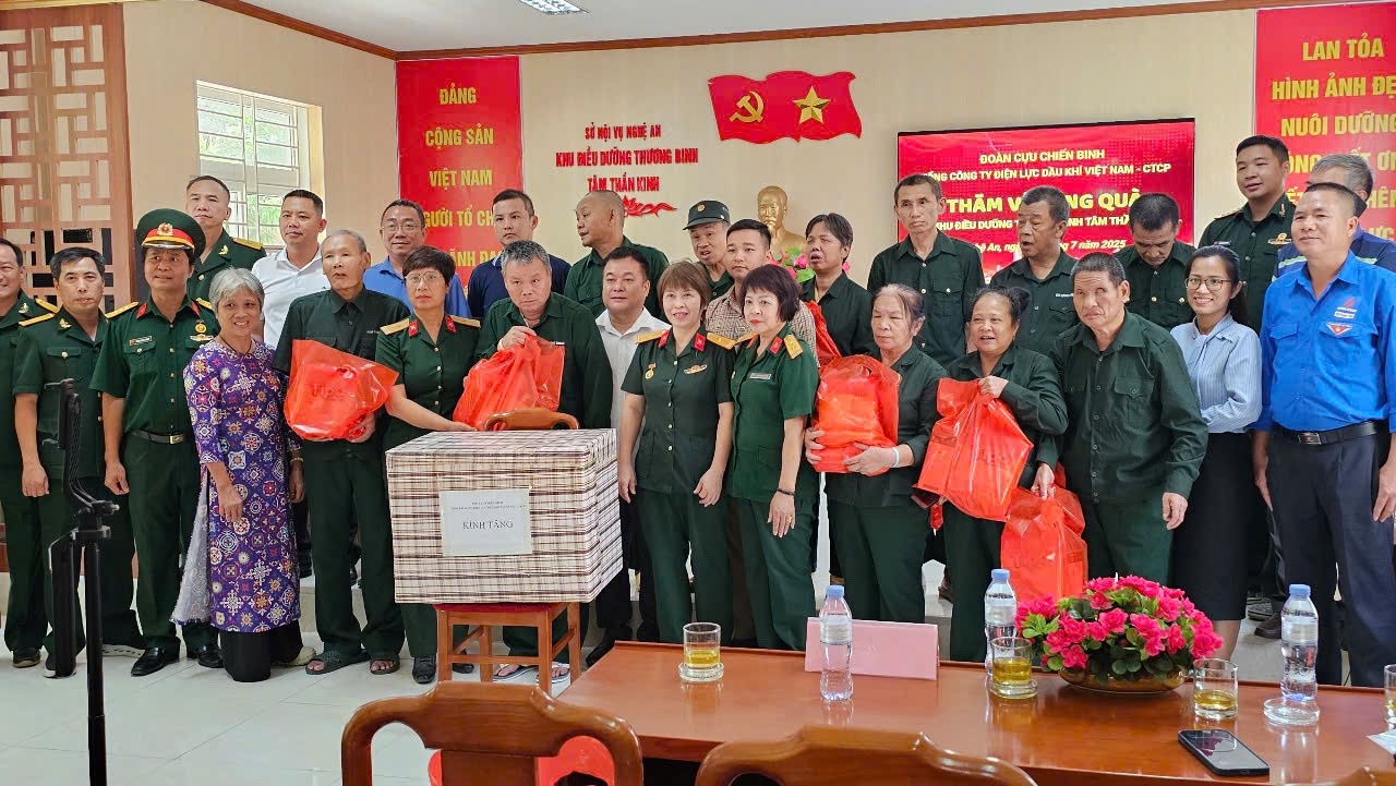 Hội CCB PV Power tổ chức chuỗi hoạt động tri ân nhân kỷ niệm 78 năm Ngày Thương binh - Liệt sĩ Hội CCB PV Power tổ chức chuỗi hoạt động tri ân nhân kỷ niệm 78 năm Ngày Thương binh - Liệt sĩ