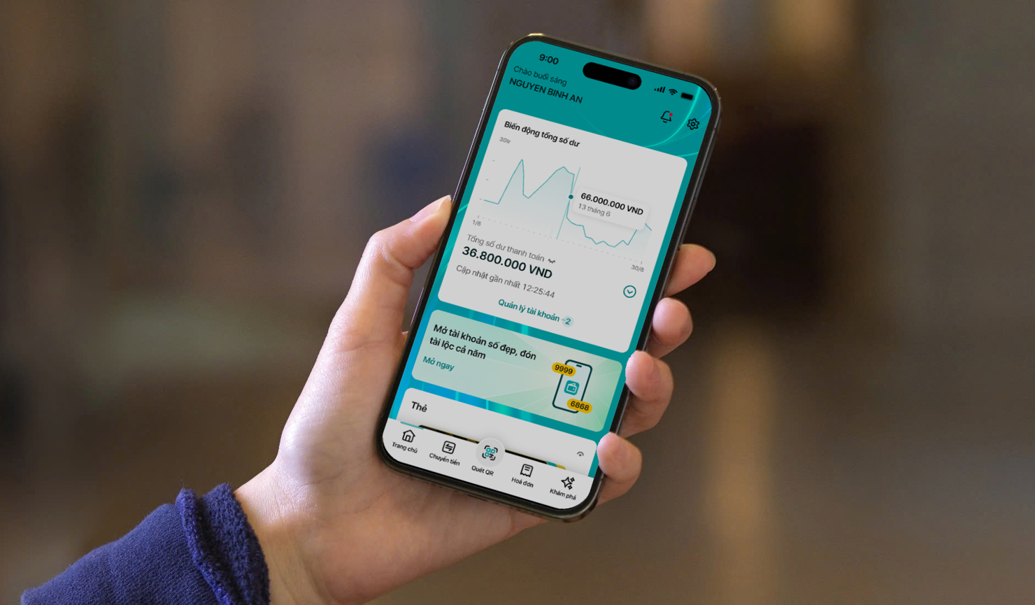 Ứng dụng ngân hàng số ABBANK