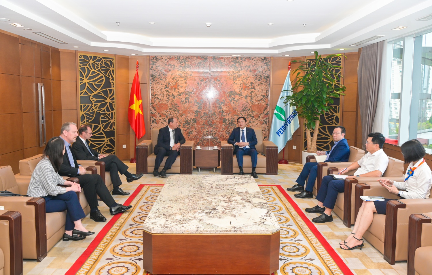 Toàn cảnh buổi làm việc Toàn cảnh buổi làm việc