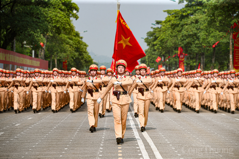 Khối nữ Cảnh sát giao thông