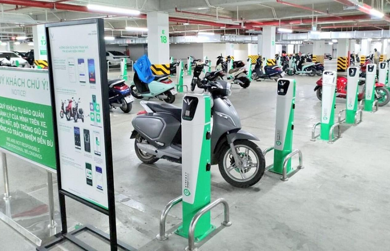 Ảnh 2.Phát triển hạ tầng trạm sạc xe điện thuận tiện, đáp ứng nhu cầu của người dân.Ảnh.TL.