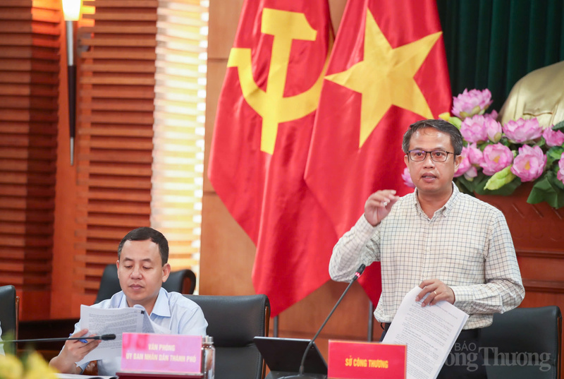 Ông Nguyễn Hoàng Long, Giám đốc Sở Công Thương Hải Phòng. Ảnh: Nguyễn Nam