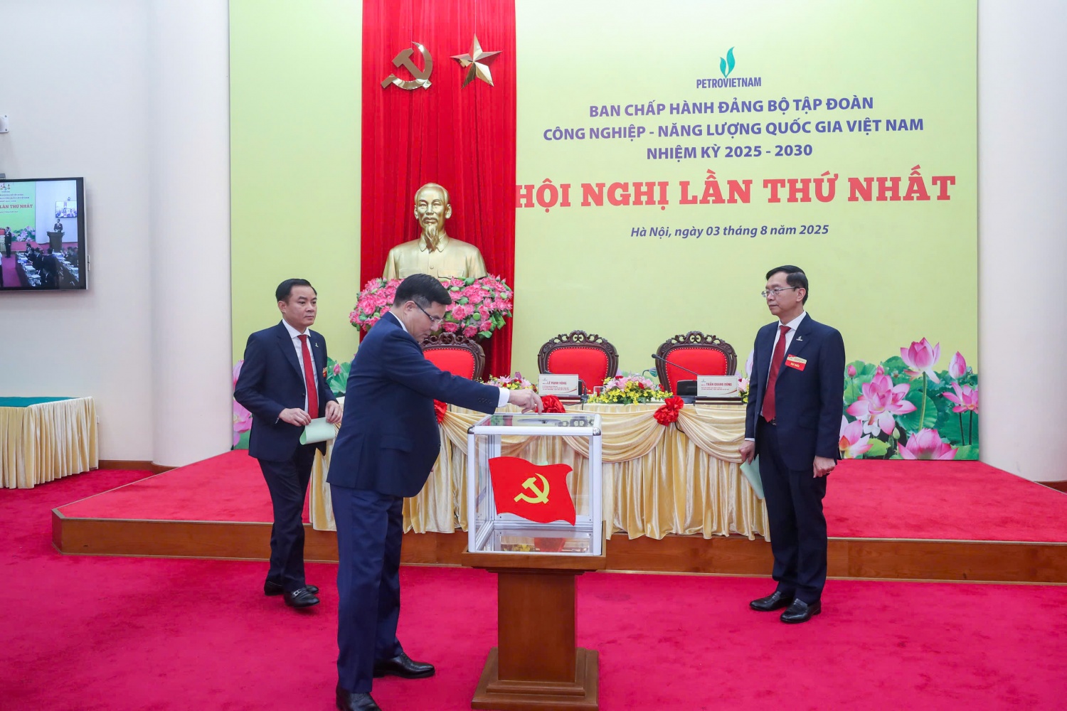 Hội nghị Ban Chấp hành Đảng bộ Petrovietnam lần thứ I nhiệm kỳ 2025-2030 Hội nghị Ban Chấp hành Đảng bộ Petrovietnam lần thứ I nhiệm kỳ 2025-2030