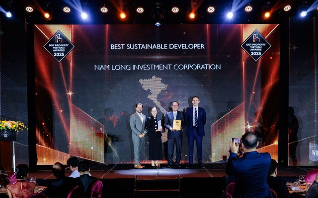 Nam Long Group khẳng định vị thế với loạt giải thưởng uy tín