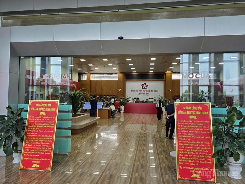 Trung tâm Phục vụ hành chính công tỉnh Bắc Ninh