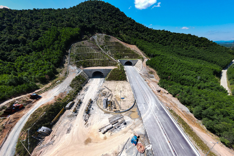 Phía bắc hầm Đèo Bụt thuộc địa phận xã Kỳ Hoa, tỉnh Hà Tĩnh