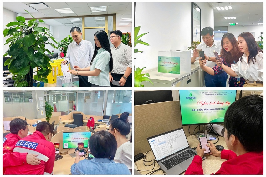 PQPOC chung tay hướng về đồng bào các tỉnh phía Bắc chịu ảnh hưởng bởi mưa lũ PQPOC chung tay hướng về đồng bào các tỉnh phía Bắc chịu ảnh hưởng bởi mưa lũ