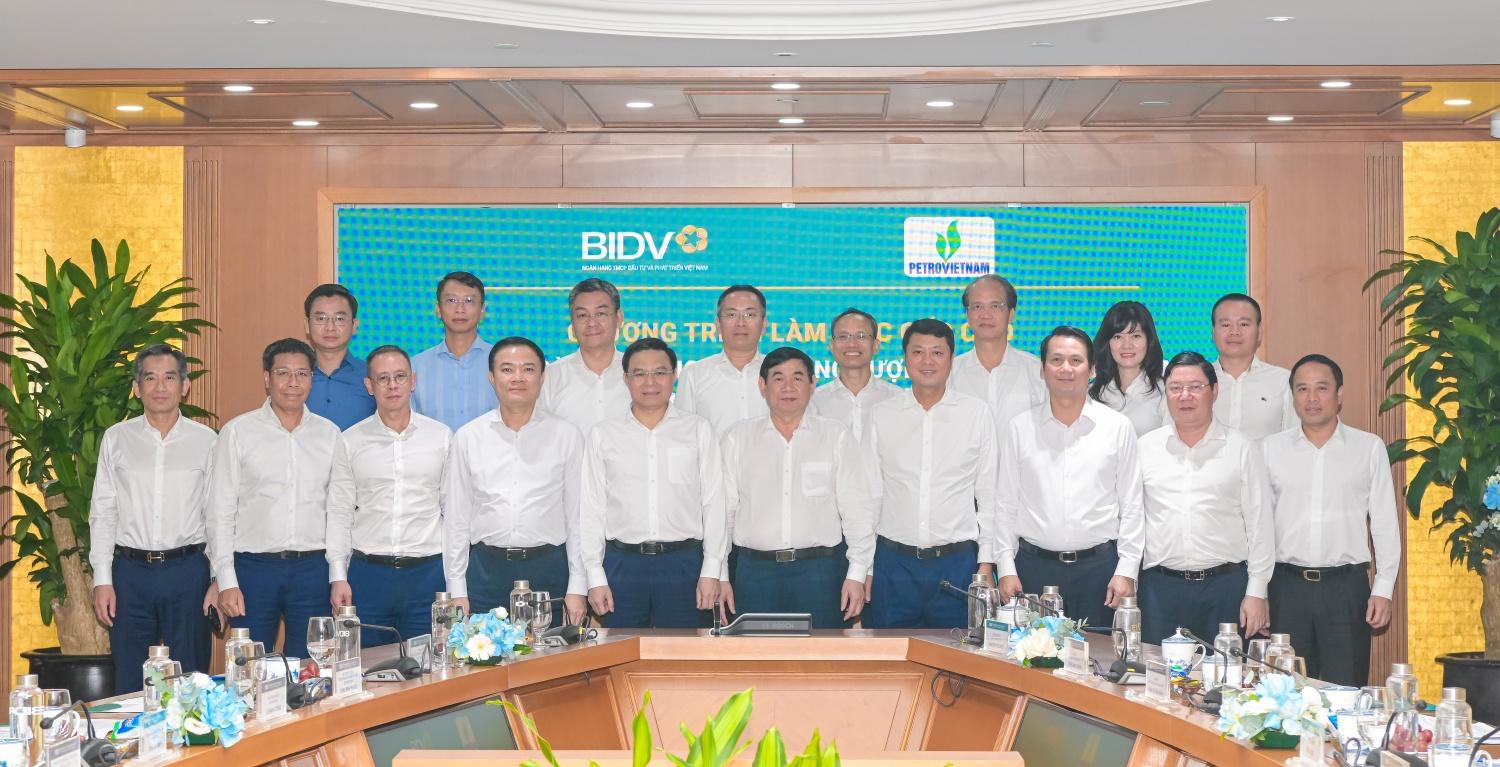 Petrovietnam thúc đẩy hợp tác với Ngân hàng BIDV