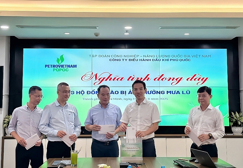 Toàn Petrovietnam lan tỏa yêu thương, sẻ chia cùng đồng bào vùng lũ các tỉnh phía Bắc