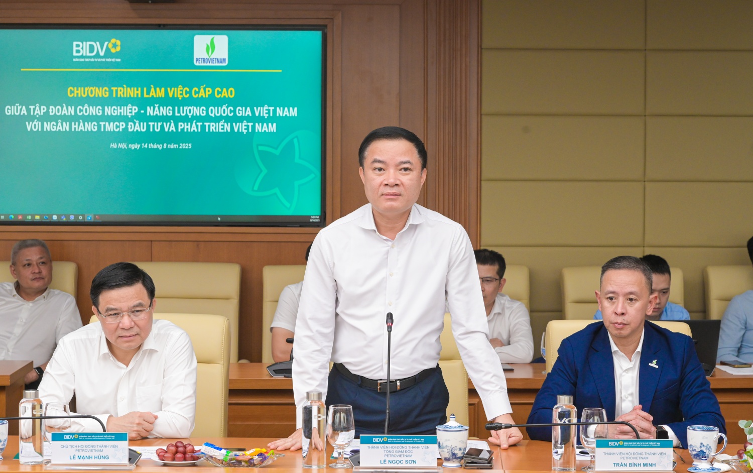 Petrovietnam thúc đẩy hợp tác với Ngân hàng BIDV