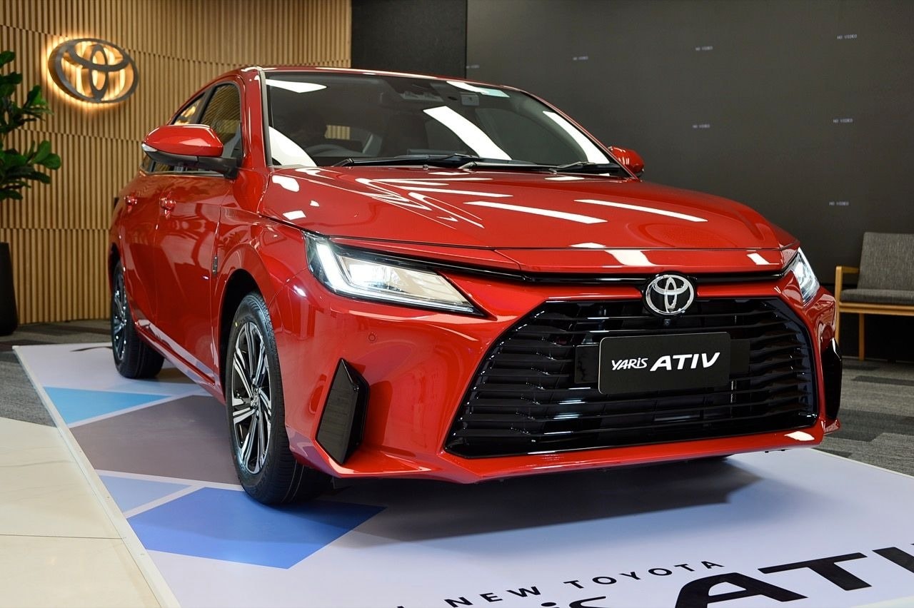 Mẫu xe Toyota Vios có tên gọi Yaris Ativ tại Thái Lan - Ảnh: Toyota