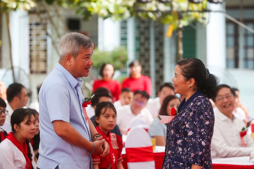 [Chùm ảnh] Petrovietnam đồng hành xây dựng Trường phổ thông Dân tộc nội trú TH & THCS Phong Thổ, tỉnh Lai Châu