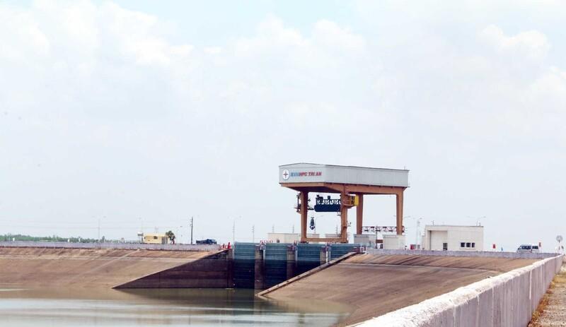Nhà máy Thủy điện Trị An hiện hữu. Ảnh: Hoàng Lộc