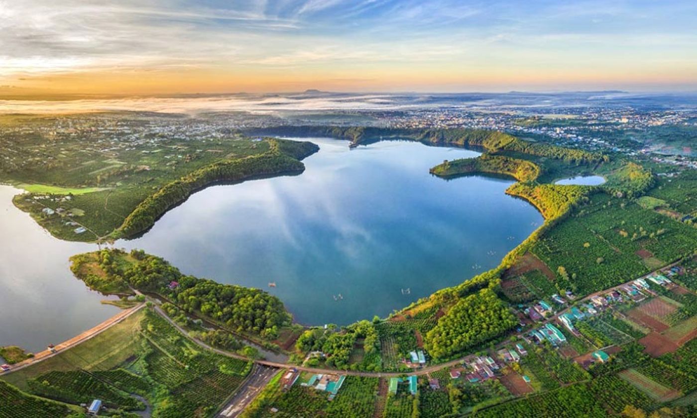 Biển Hồ ở Gia Lai: Ảnh: IT