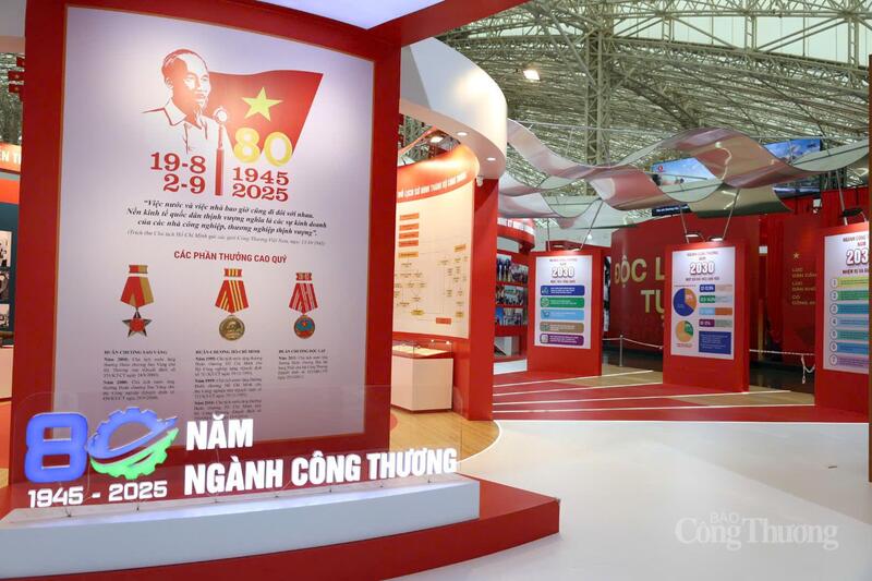 Triển lãm 80 năm Ngành Công Thương lớn mạnh cùng đất nước được tổ chức trong khuôn khổ Triển lãm thành tựu kinh tế - xã hội nhân dịp Kỷ niệm 80 năm ngày Quốc khánh.