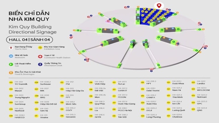 Sảnh 4 Khởi nghiệp kiến quốc. Sảnh 4 Khởi nghiệp kiến quốc.