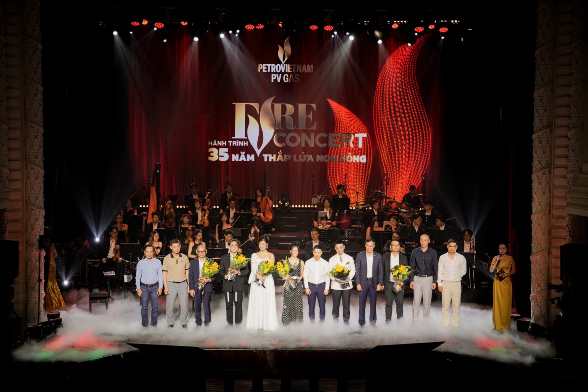 Fire Concert - Ngọn lửa nghệ thuật của PV GAS