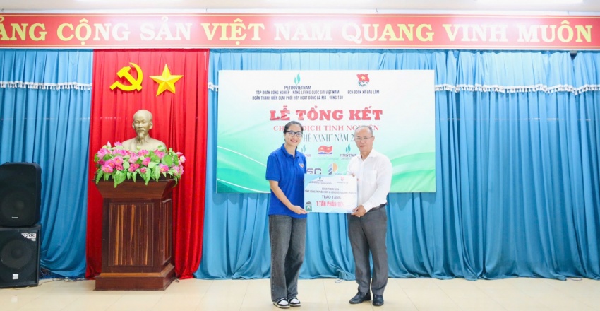 Cụm phối hợp hoạt động Bà Rịa - Vũng Tàu tổng kết Chiến dịch Mùa hè xanh 2025: Những dấu ấn từ trái tim nhiệt huyết