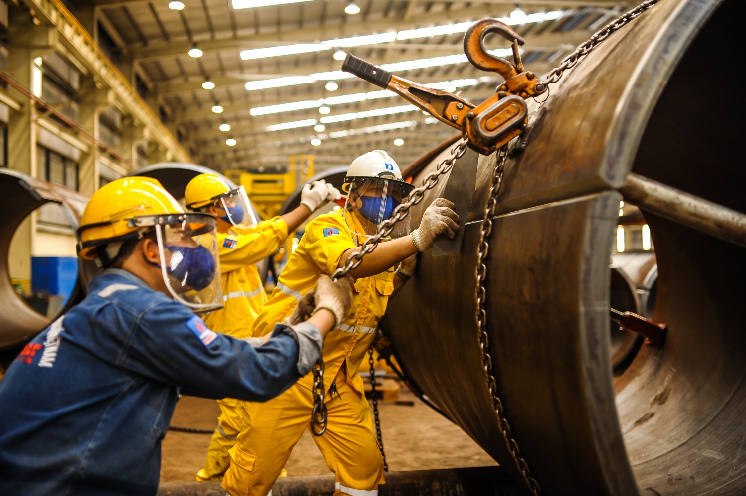 PV GAS PIPE ngày càng tiến xa khỏi phạm vi truyền thống, chinh phục những công trình cơ khí phức tạp PV GAS PIPE ngày càng tiến xa khỏi phạm vi truyền thống, chinh phục những công trình cơ khí phức tạp