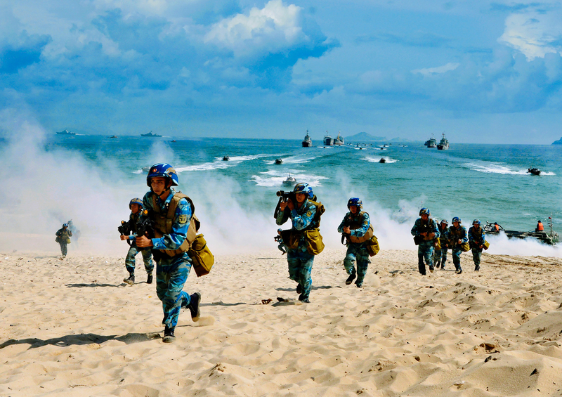 Huấn luyện hiệp đồng đổ bộ đường biển