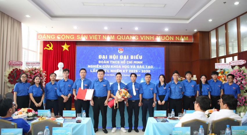 Đoàn cơ sở NCKH&ĐT tổ chức thành công Đại hội đại biểu lần thứ I, nhiệm kỳ 2025-2030