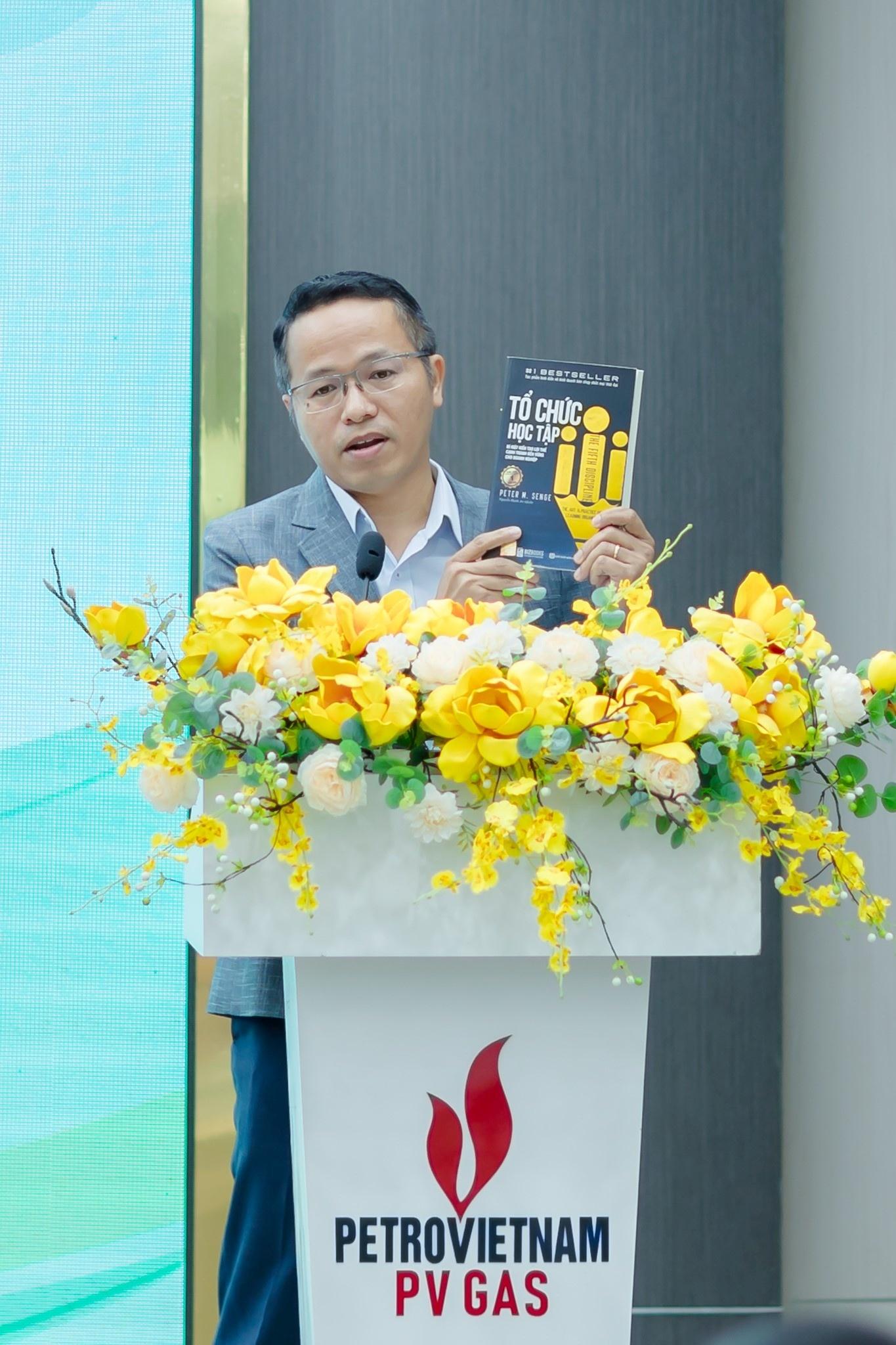 Giám đốc PV GAS CA MAU – Nguyễn Văn Bé Ba chia sẻ về mô hình ‘Tổ chức học tập’ tại Diễn đàn Văn hóa doanh nghiệp 2025 Giám đốc PV GAS CA MAU – Nguyễn Văn Bé Ba chia sẻ về mô hình ‘Tổ chức học tập’ tại Diễn đàn Văn hóa doanh nghiệp 2025