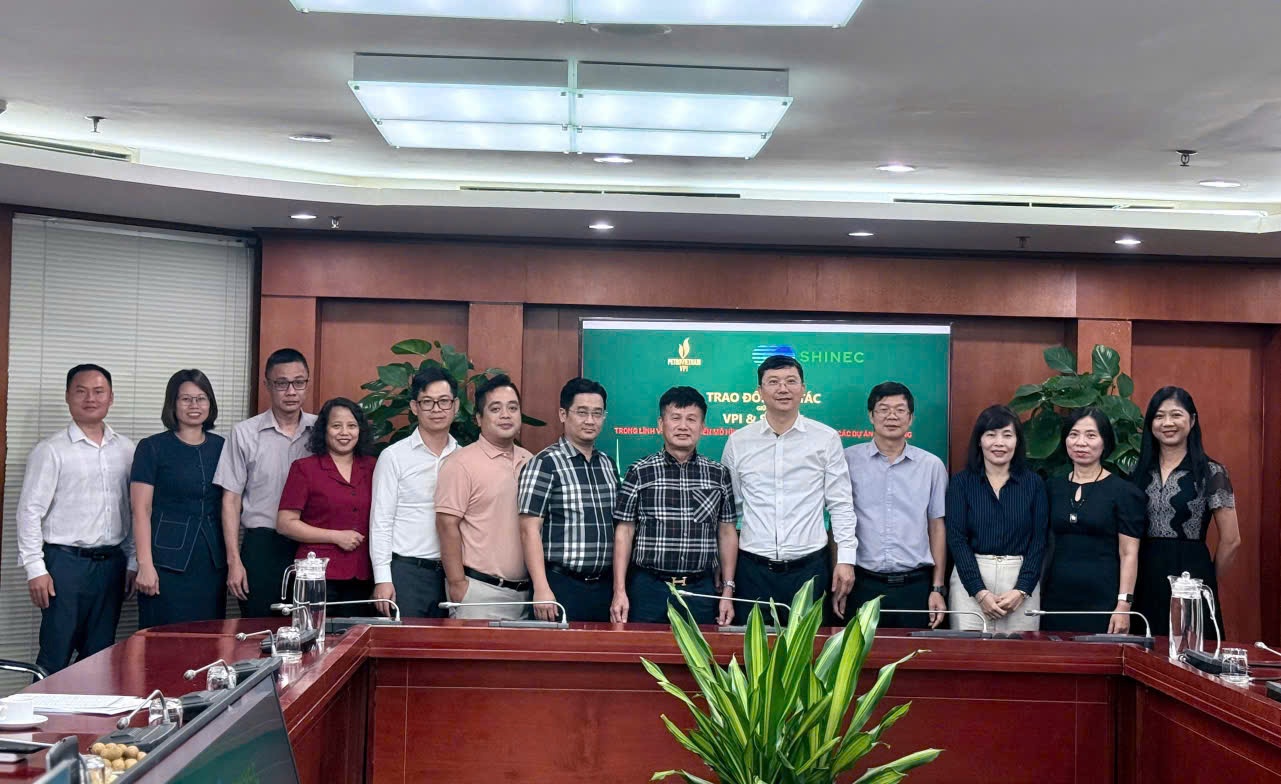 VPI và Shinec thảo luận về tiềm năng hợp tác phát triển mô hình trung tâm công nghiệp năng lượng sinh thái VPI và Shinec thảo luận về tiềm năng hợp tác phát triển mô hình trung tâm công nghiệp năng lượng sinh thái