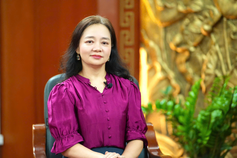 Bà Nguyễn Thị Lâm Giang - Cục trưởng Cục Đổi mới sáng tạo, Chuyển đổi xanh và Khuyến công. Ảnh: Giang Nam