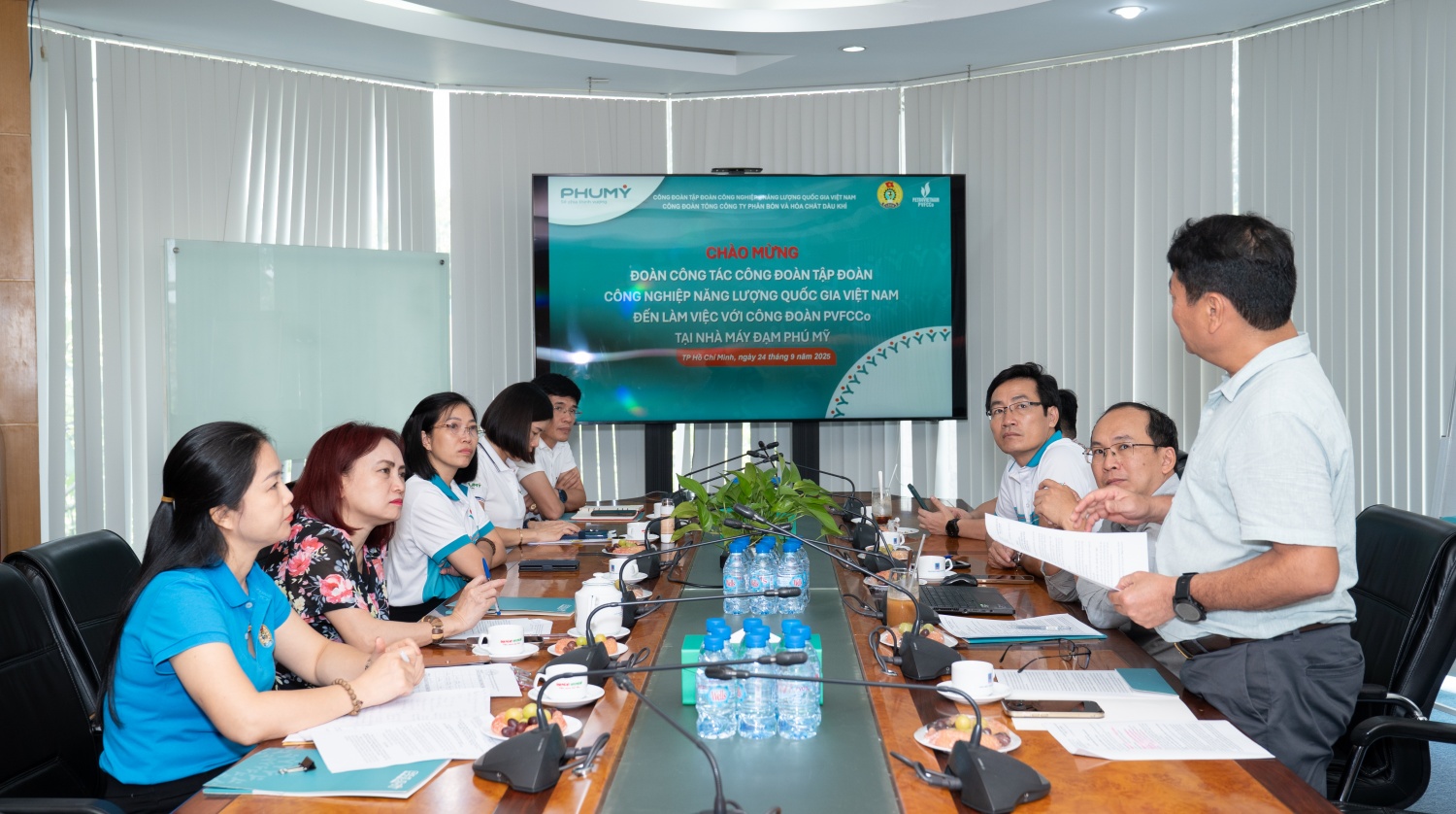 Đảm bảo thành công, hiệu quả Đại hội Công đoàn các cấp tại PVFCCo – Phú Mỹ