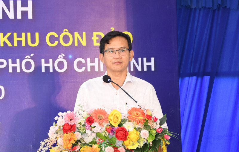 Ông Phan Trọng Hiền - Chủ tịch UBND Đặc khu Côn Đảo. Ảnh: Thanh Minh.