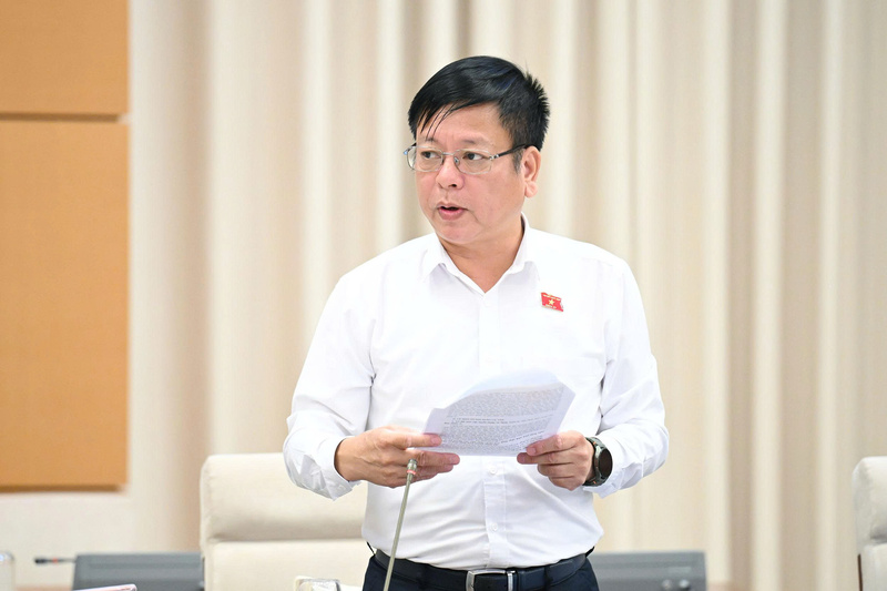 Phó Chủ nhiệm Ủy ban Pháp luật và Tư pháp, Phó Tổng thư ký Quốc hội Nguyễn Trường Giang.