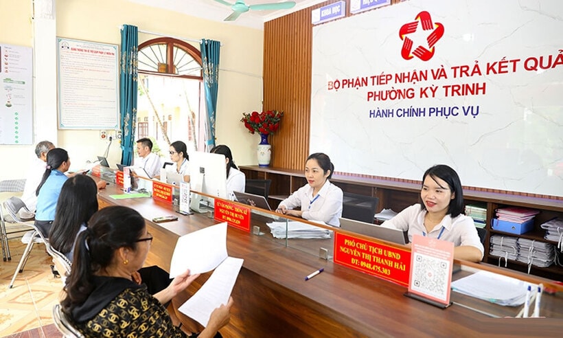 Ban hành Quy chế tổ chức và hoạt động của Trung tâm Phục vụ hành chính công cấp xã trước ngày 15/7. Ảnh minh họa