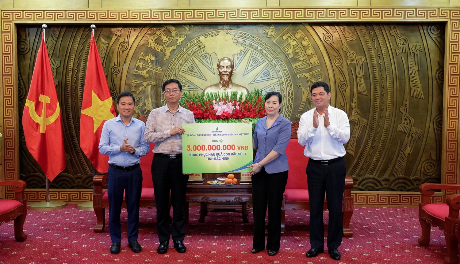 Petrovietnam chung tay cùng Bắc Ninh, Lạng Sơn vượt qua bão lũ lịch sử