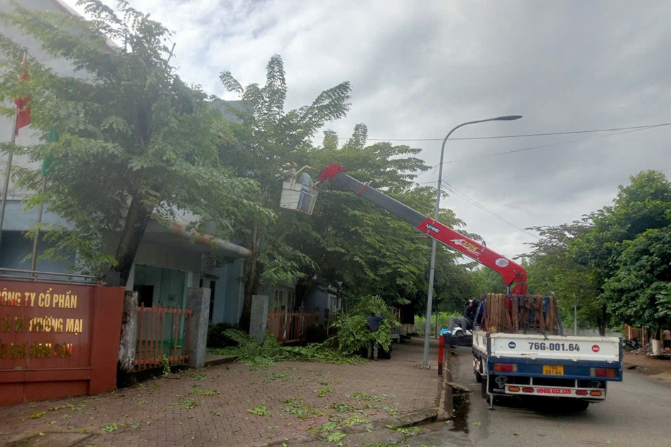 BSPPT cũng đã tổ chức cắt tỉa, dọn dẹp cây xanh để tránh ảnh hưởng trước mưa to, gió lớn. BSPPT cũng đã tổ chức cắt tỉa, dọn dẹp cây xanh để tránh ảnh hưởng trước mưa to, gió lớn.
