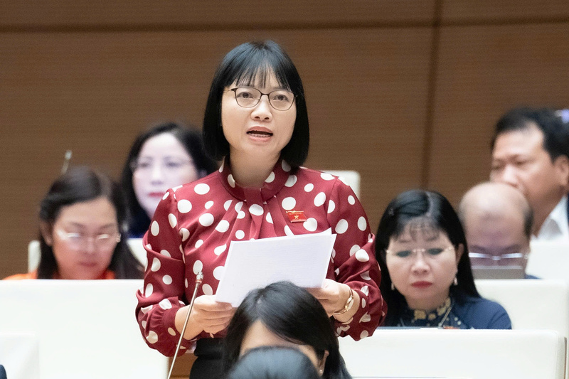 Đại biểu Quốc hội Nguyễn Thị Việt Nga - đoàn TP. Hải Phòng