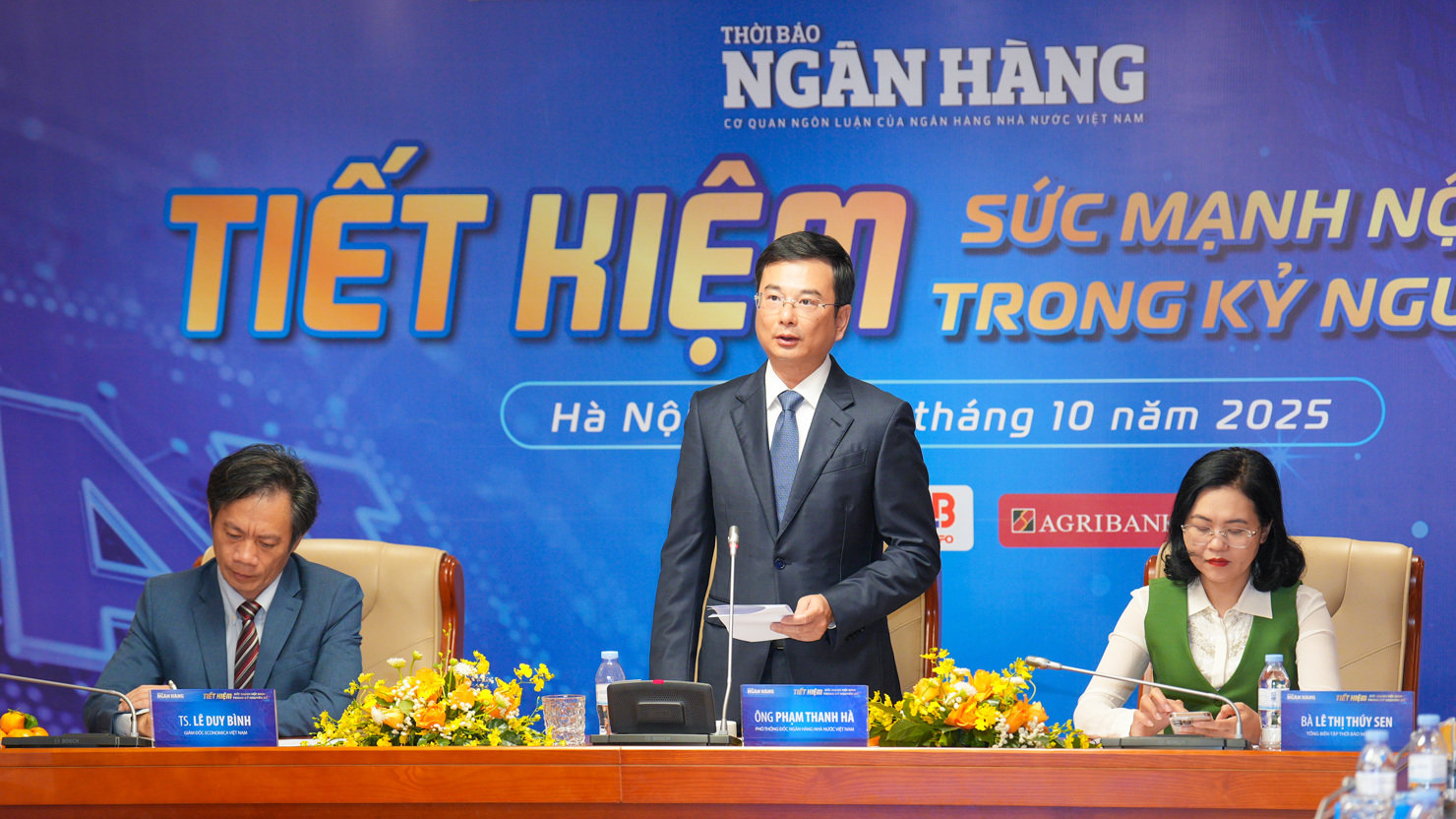 Phó Thống đốc NHNN Phạm Thanh Hà phát biểu tại Toạ đàm.