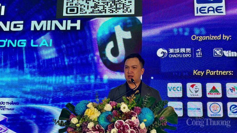 Ông Lê Trung Dũng, Phó Trưởng phòng Trung tâm Phát triển thương mại điện tử và Công nghệ số (Cục Thương mại điện tử và Kinh tế số).