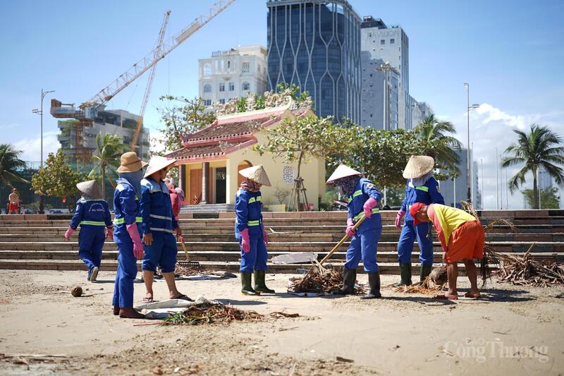 Các đơn vị khẩn trương hoàn thành trong thời gian sớm nhất để trả lại môi trường du lịch biển sạch, đẹp và an toàn cho du khách.