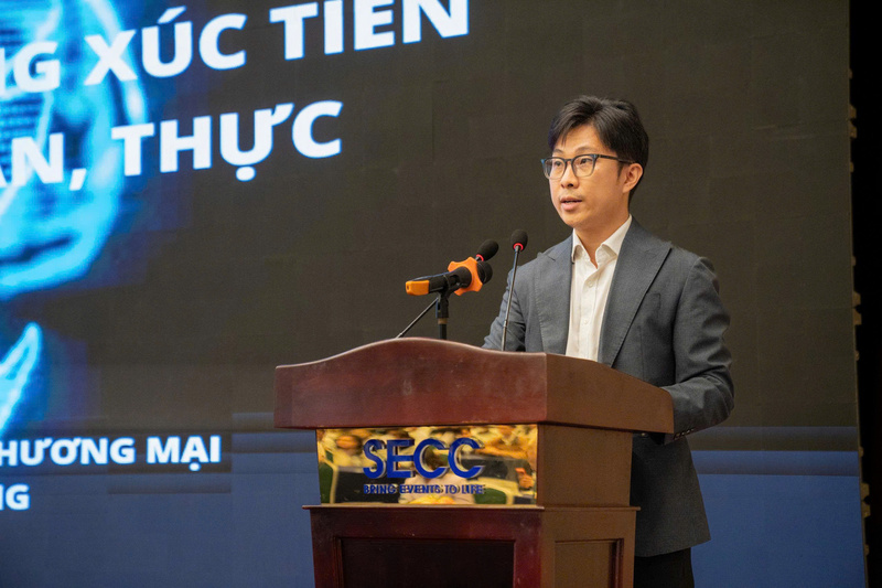 Ông Nguyễn Thành Dương, Phó Trưởng phòng Phát triển năng lực xúc tiến thương mại, Cục Xúc tiến thương mại. Ảnh: Vietrade