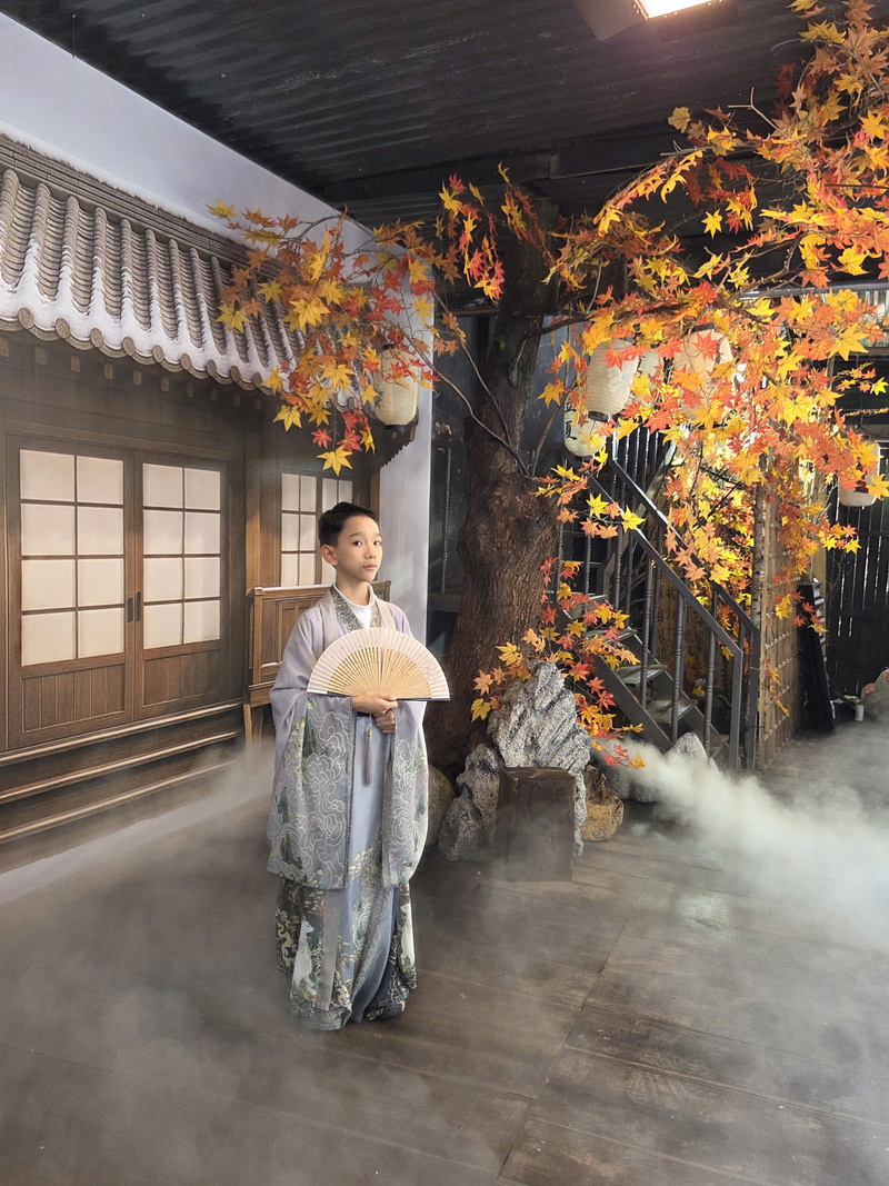 Một góc mô phỏng phong cách Nhật Bản.