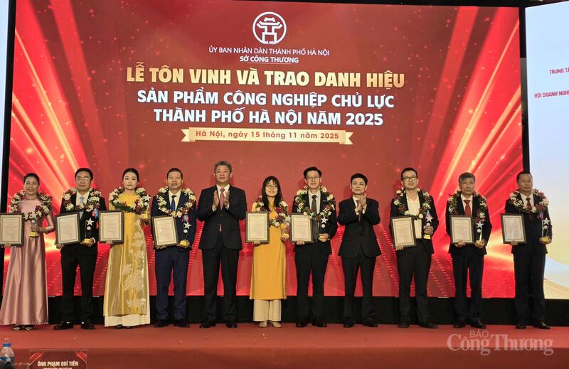 Top 10 doanh nghiệp có sản phẩm công nghiệp chủ lực của Thủ đô.