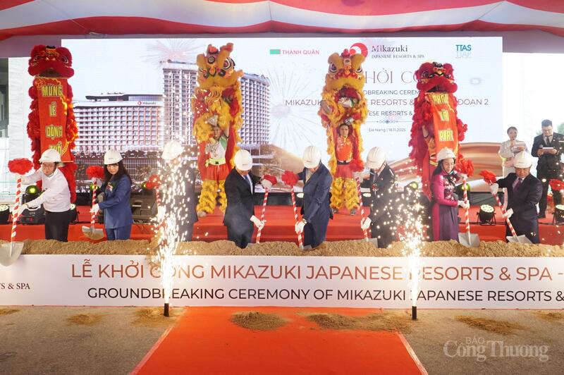 Nghi thức khởi công dự án Đà Nẵng Mikazuki giai đoạn 2