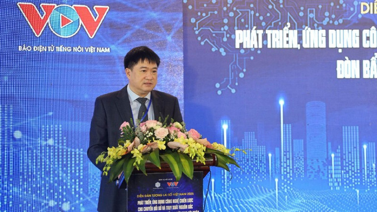 GS Chu Hoàng Hà - Phó Chủ tịch Viện Hàn lâm khoa học và công nghệ Việt Nam. Ảnh: ND