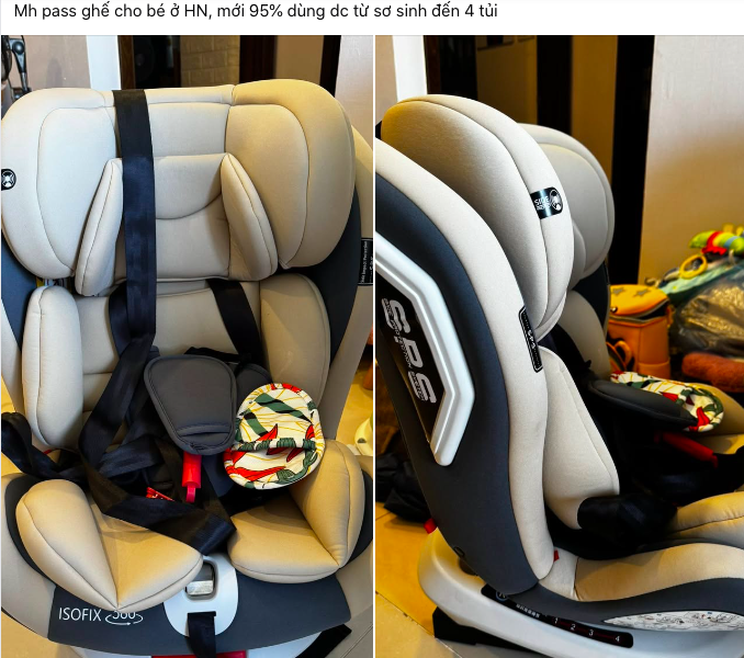 Nhiều phụ huynh chọn mua hàng thanh lý để tiết kiệm chi phí. Ảnh chụp màn hình.