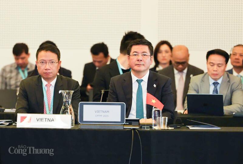 Bộ trưởng Nguyễn Hồng Diên tham dự Phiên họp Hội đồng CPTPP cấp Bộ trưởng lần thứ 9. Ảnh: Nguyên Minh