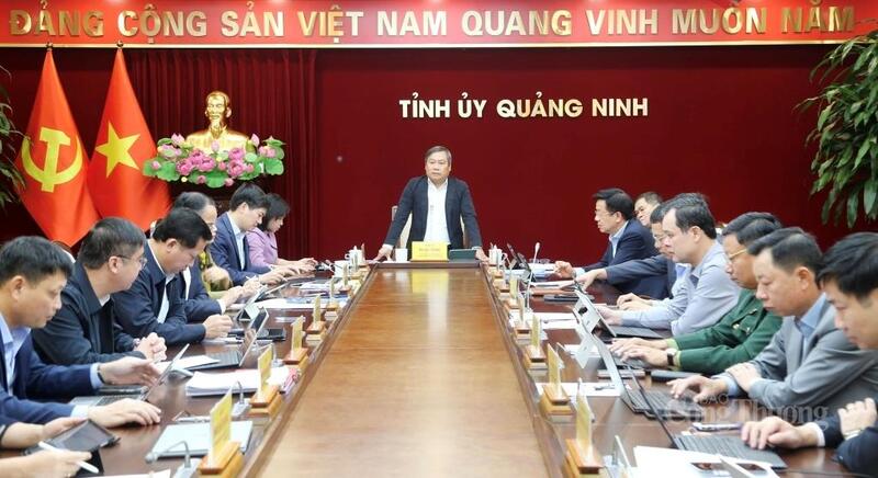 Lãnh đạo tỉnh Quảng Ninh triển khai công tác hỗ trợ tỉnh Lâm Đồng khắc phục thiệt hại sau mưa lũ.