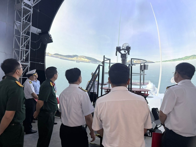 Hệ thống mô phỏng huấn luyện hàng hải của Việt Nam được tổ chức quốc tế DNV chứng nhận đạt mức cao nhất trong phân hạng mô phỏng hàng hải